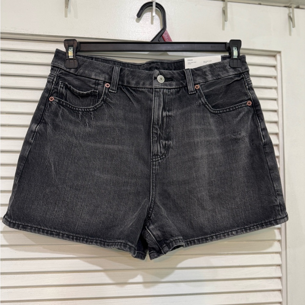 American Eagle Outfitters Black Jean Shorts